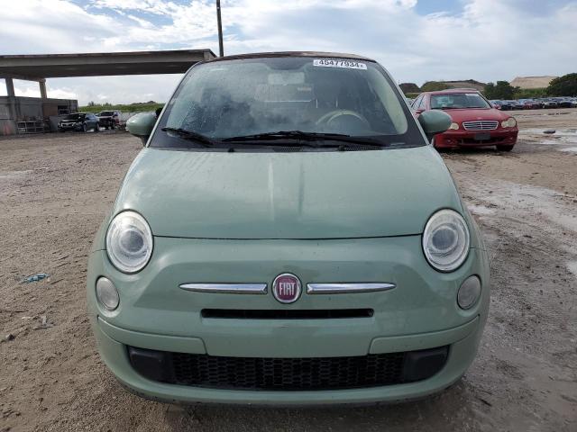 3C3CFFDR7CT384281 - 2012 FIAT 500 POP TEAL photo 5