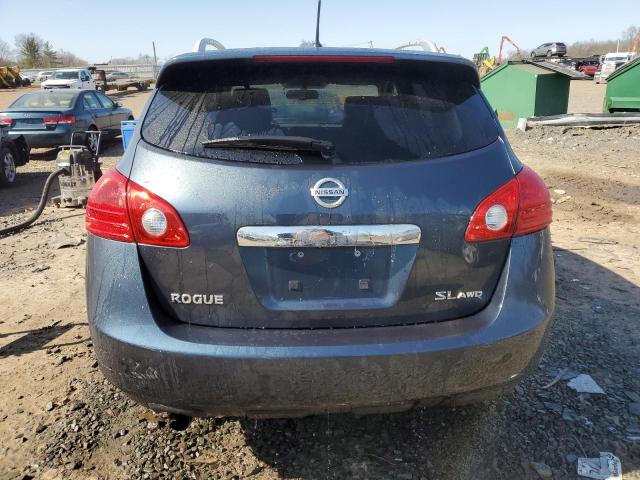 JN8AS5MVXDW651354 - 2013 NISSAN ROGUE S BLUE photo 6