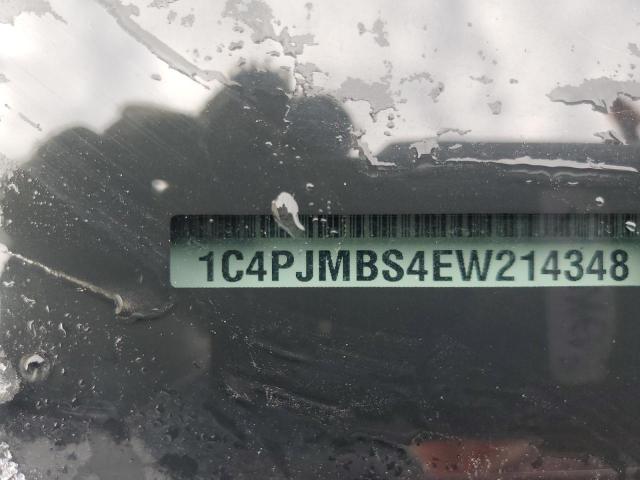 1C4PJMBS4EW214348 - 2014 JEEP CHEROKEE TRAILHAWK RED photo 13