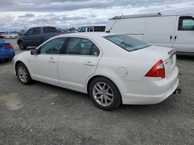 3FAHP0JG5CR305661 - 2012 FORD FUSION SEL WHITE photo 2