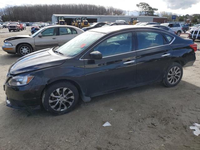 3N1AB7AP0JY343632 - 2018 NISSAN SENTRA S BLACK photo 1