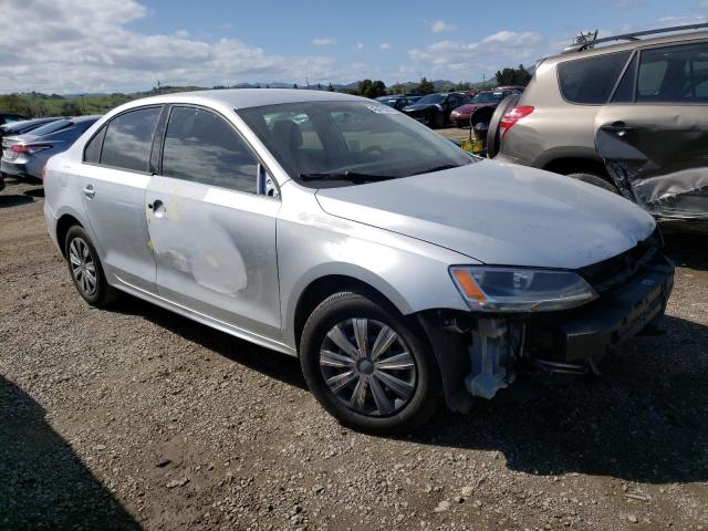 3VW2K7AJ0EM252058 - 2014 VOLKSWAGEN JETTA BASE Gümüş foto 4