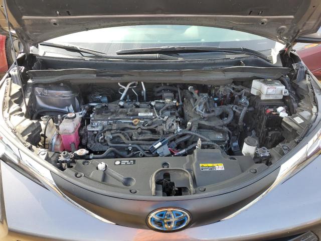 5TDKRKEC2MS021934 - 2021 TOYOTA SIENNA LE GRAY photo 11