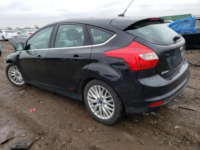 1FADP3N29EL353874 - 2014 FORD FOCUS TITANIUM BLACK photo 2