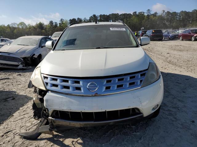 JN8AZ08W93W215448 - 2003 NISSAN MURANO SL WHITE photo 5