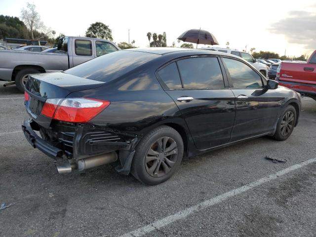 1HGCR2F32EA114956 - 2014 HONDA ACCORD LX BLACK photo 3