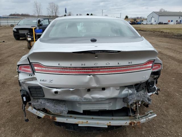 3LN6L2GK6ER833941 - 2014 LINCOLN MKZ SILVER photo 6