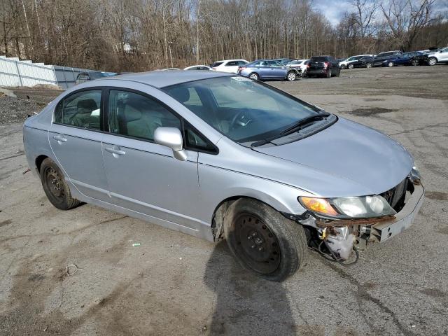 2HGFA16506H528210 - 2006 HONDA CIVIC LX SILVER photo 4