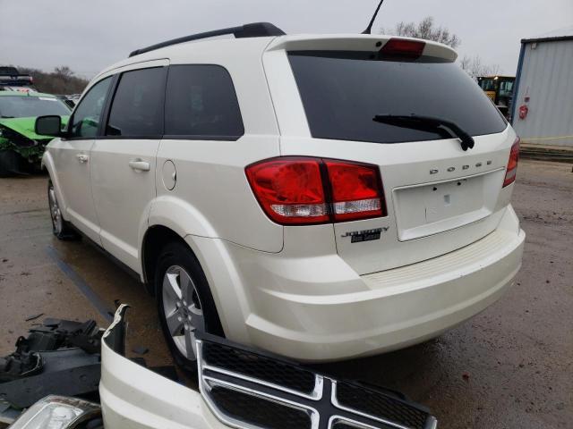 3C4PDCAB0DT501208 - 2013 DODGE JOURNEY SE WHITE photo 2