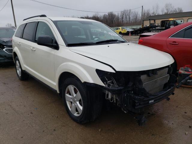 3C4PDCAB0DT501208 - 2013 DODGE JOURNEY SE WHITE photo 4