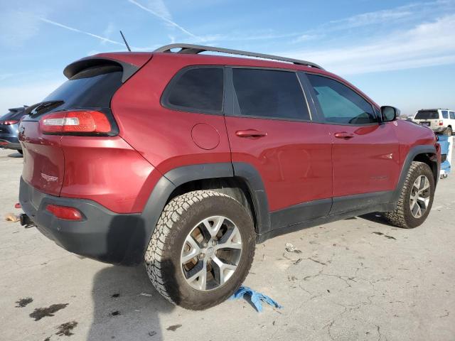 1C4PJMBS2EW185738 - 2014 JEEP CHEROKEE TRAILHAWK RED photo 3
