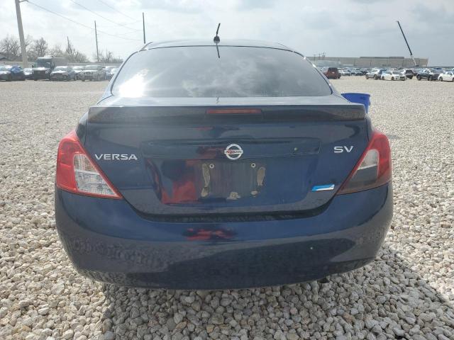 3N1CN7AP0EK461236 - 2014 NISSAN VERSA S BLUE photo 6