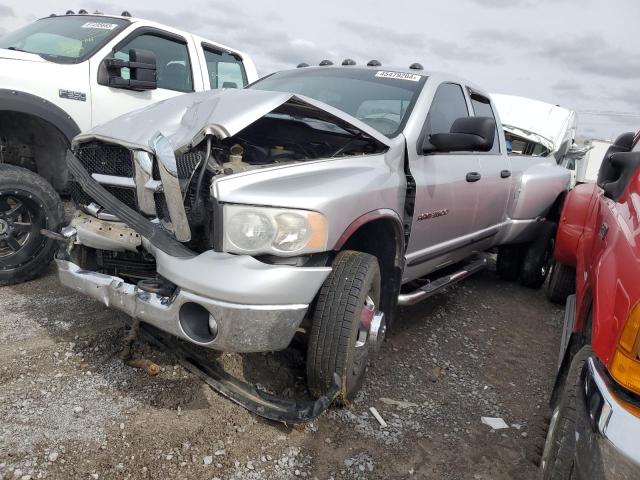 3D7MS48C85G792568 - 2005 DODGE RAM 3500 ST SILVER photo 1