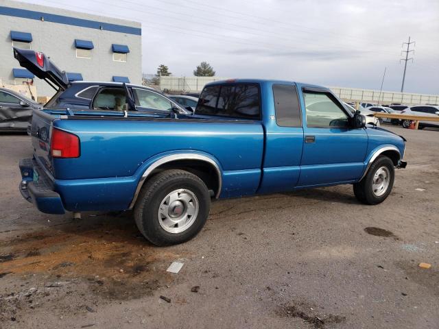 1GTCS19W218127517 - 2001 GMC SONOMA BLUE photo 3