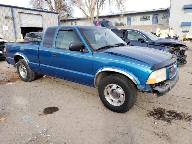 1GTCS19W218127517 - 2001 GMC SONOMA BLUE photo 4