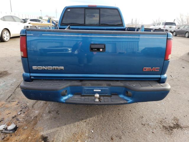 1GTCS19W218127517 - 2001 GMC SONOMA BLUE photo 6