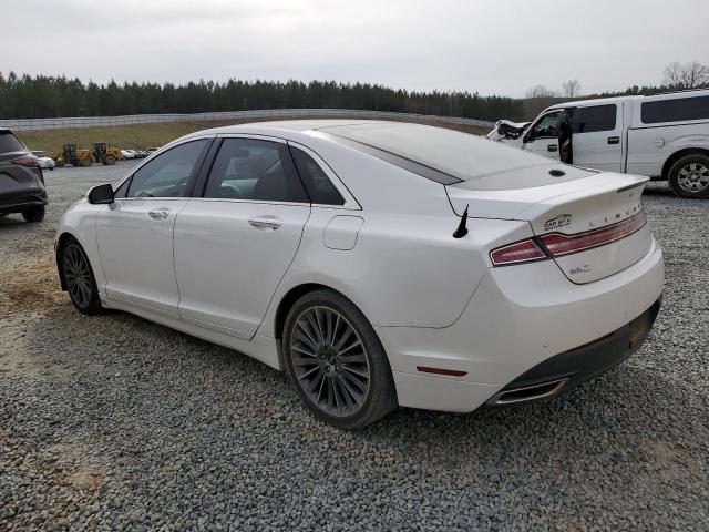 3LN6L2GK7ER816064 - 2014 LINCOLN MKZ WHITE photo 2