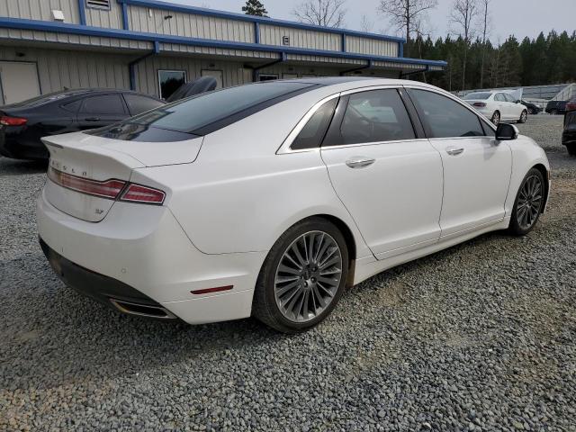 3LN6L2GK7ER816064 - 2014 LINCOLN MKZ WHITE photo 3