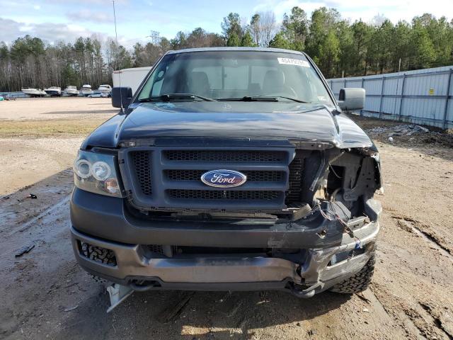 1FTPX04565KD45626 - 2005 FORD F150 BLACK photo 5