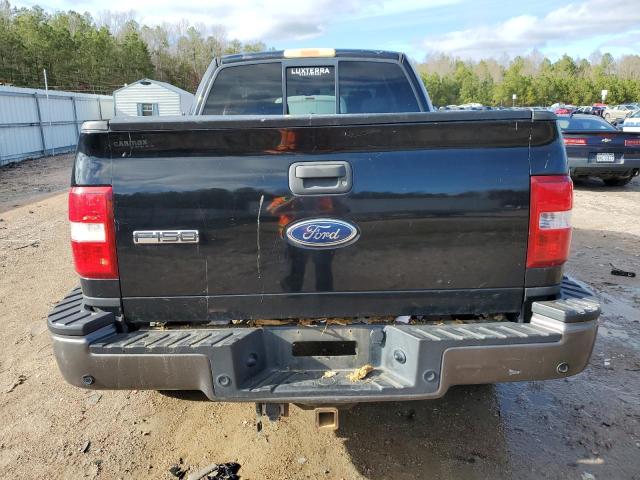 1FTPX04565KD45626 - 2005 FORD F150 BLACK photo 6