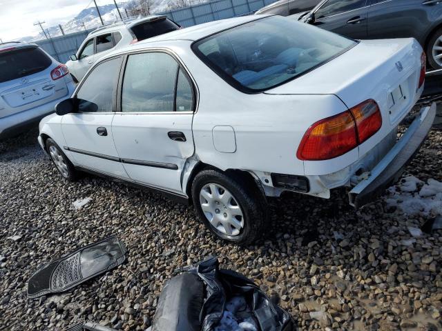 2HGEJ6674YH586365 - 2000 HONDA CIVIC LX WHITE photo 2