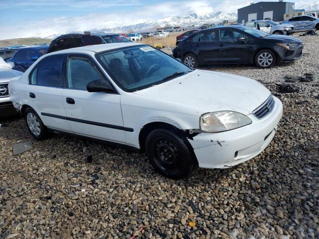 2HGEJ6674YH586365 - 2000 HONDA CIVIC LX WHITE photo 4