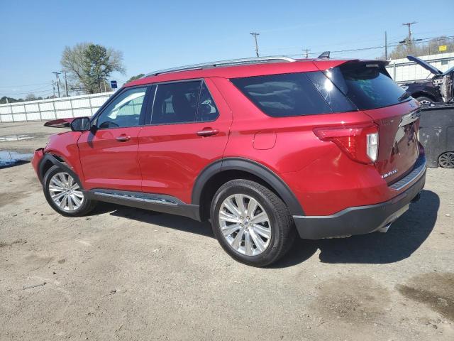 1FMSK8FHXPGB10288 - 2023 FORD EXPLORER LIMITED RED photo 2