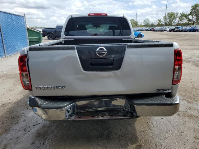 1N6BD0CT9CC482809 - 2012 NISSAN FRONTIER S SILVER photo 6