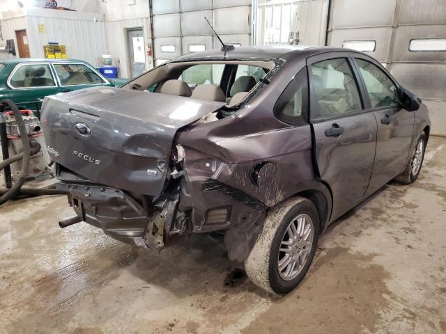 1FAHP3FNXBW103080 - 2011 FORD FOCUS SE CHARCOAL photo 4