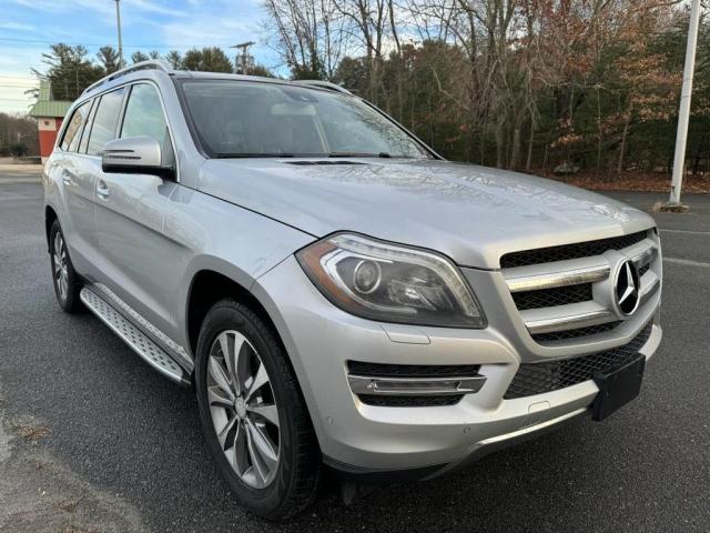 4JGDF7CE1EA373528 - 2014 MERCEDES-BENZ GL 450 4MATIC GRAY photo 1