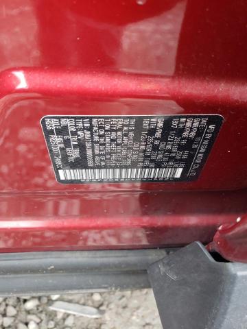 JN8AT3BA3MW006868 - 2021 NISSAN ROGUE SV RED photo 13