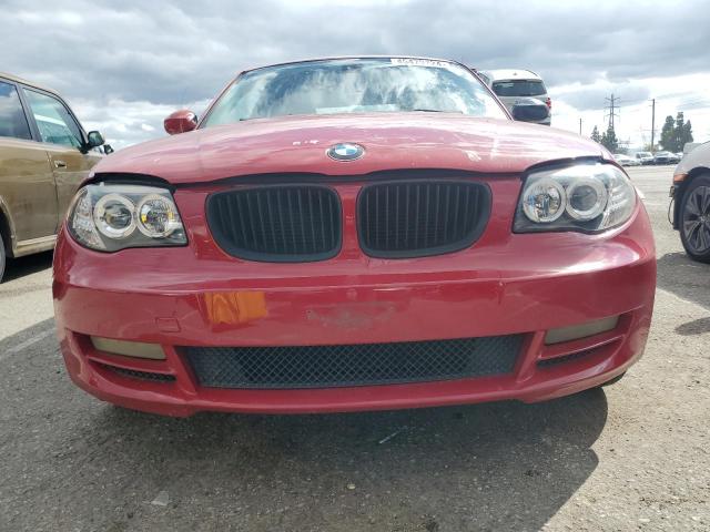 WBAUP73508VF08822 - 2008 BMW 128 I RED photo 5