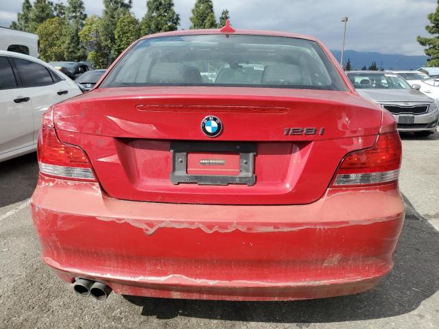 WBAUP73508VF08822 - 2008 BMW 128 I RED photo 6