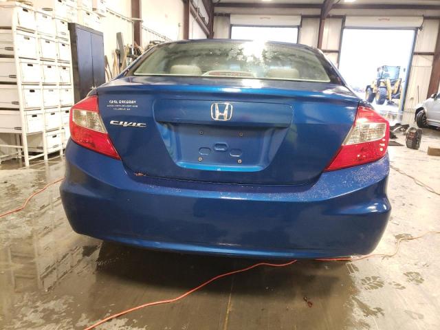 19XFB2F82CE059026 - 2012 HONDA CIVIC EX BLUE photo 6