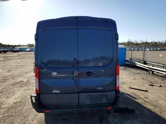 1FTBR2CG5NKA48415 - 2022 FORD TRANSIT T-250 BLUE photo 6