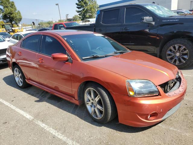 4A3AB76T17E040929 - 2007 MITSUBISHI GALANT RALLIART ORANGE photo 4