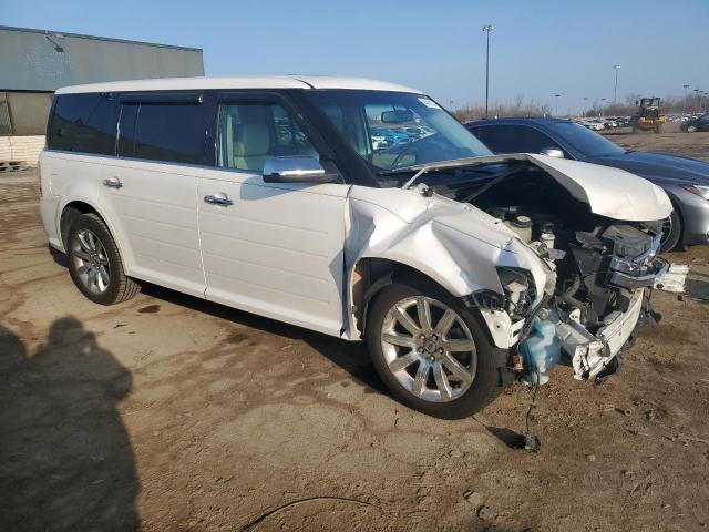 2FMDK53C69BA51184 - 2009 FORD FLEX LIMITED WHITE photo 4