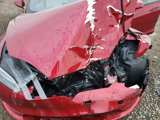 5YJSA1E68PF530060 - 2023 TESLA MODEL S 红色 照片 11