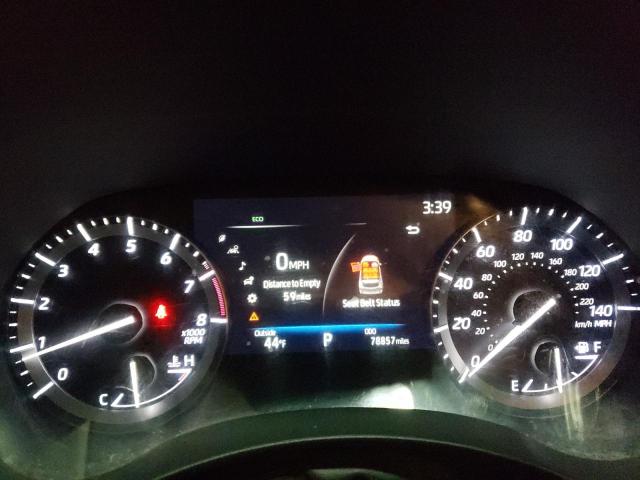 5TDHZRBH1LS510049 - 2020 TOYOTA HIGHLANDER XLE RED photo 9