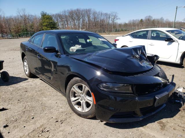 2C3CDXBG6NH234591 - 2022 DODGE CHARGER SXT BLACK photo 4