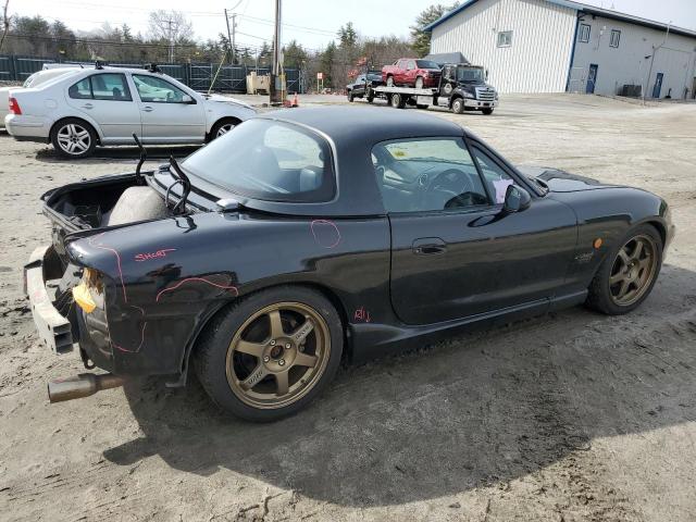 NB8C102937 - 1998 MAZDA MIATA BLACK photo 3