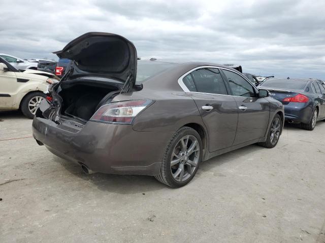 1N4AA5AP5DC814942 - 2013 NISSAN MAXIMA S GRAY photo 3