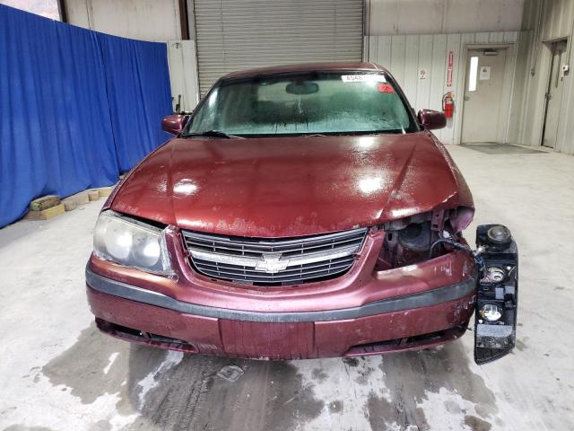 2G1WH55K4Y9377032 - 2000 CHEVROLET IMPALA LS BURGUNDY photo 5