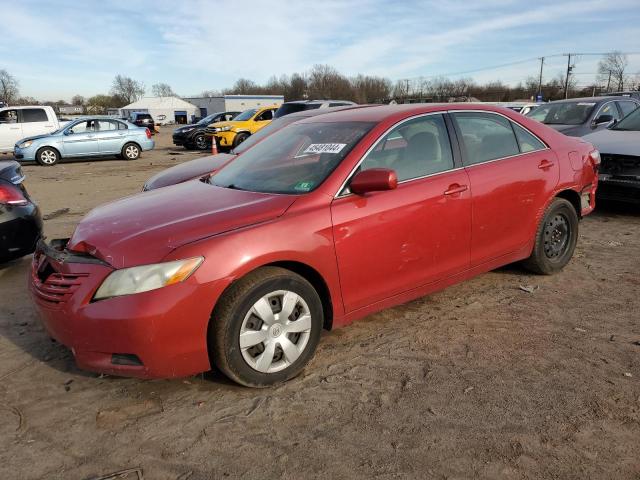 4T1BE46K67U121821 - 2007 TOYOTA CAMRY CE RED photo 1