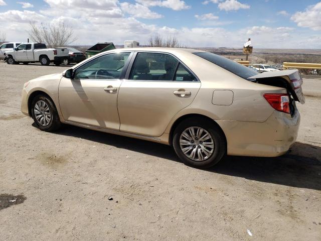 4T1BF1FK0CU086084 - 2012 TOYOTA CAMRY BASE TAN photo 2