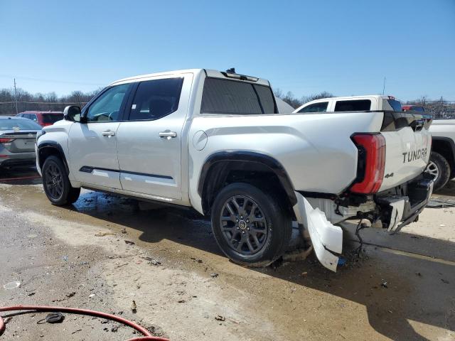 5TFNC5DB1PX017235 - 2023 TOYOTA TUNDRA CREWMAX PLATINUM Ақ фото 2