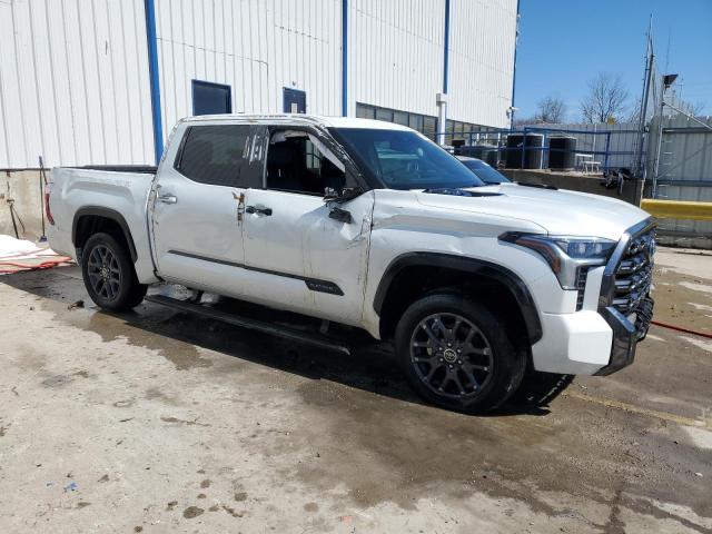 5TFNC5DB1PX017235 - 2023 TOYOTA TUNDRA CREWMAX PLATINUM Ақ фото 4