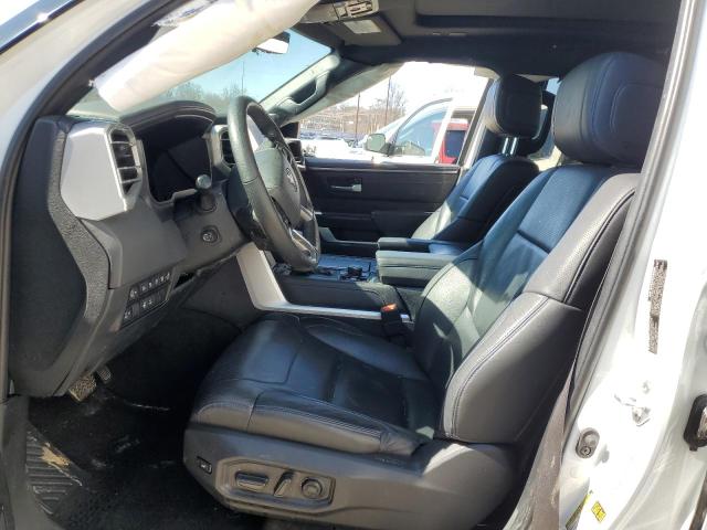 5TFNC5DB1PX017235 - 2023 TOYOTA TUNDRA CREWMAX PLATINUM Ақ фото 7