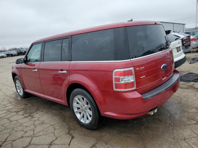 2FMEK62C99BA00998 - 2009 FORD FLEX SEL RED photo 2