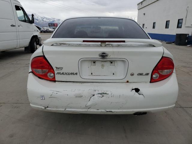 JN1CA31D3YT558547 - 2000 NISSAN MAXIMA GLE WHITE photo 6